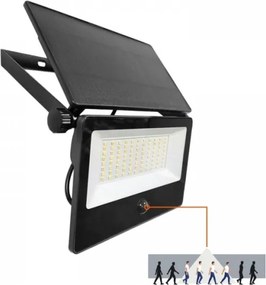 Proiector solar LED cu senzor NCS G2 LED/30W/3,7V 3000/4000/6500K IP54 5200 mAh