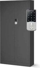 Dulap Daniel antracit cu încuietoare electronică