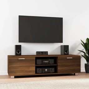 Comoda TV, stejar maro, 140x40,5x35 cm, lemn prelucrat 1, Stejar brun, 140 x 40.5 x 35 cm