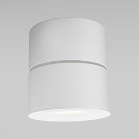 Spot LED aplicat directionabil design tehnic Yin alb