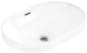 Mexen Viki chiuvetă Montaj încastrat în blat 61 x 40 cm, Albă - 25356100
