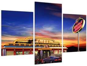 Tablou - Bar de seară (90x60 cm)