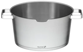 Oală G21 Gourmet Magic cu sita si capac,oţel inoxidabil-28cm