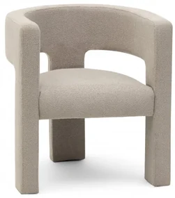Fotoliu design bej închis ALPAH E