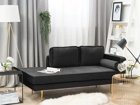 Fotoliu șezlong relaxare Marburg (negru) (D). 1010438
