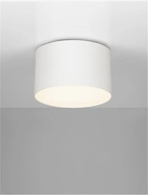 Spot aplicat, Plafoniera LED Luldo alb, 11cm