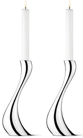 Sfeșnic Cobra 24 cm set 2 buc - Georg Jensen