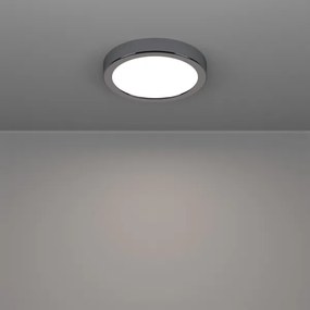 Eglo 901762 - Plafonieră LED pentru baie FUEVA LED/7,5W/230V Ø16,6 cm IP44 crom