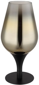 Veioza/Lampa de masa design modern LAVUS negru/auriu