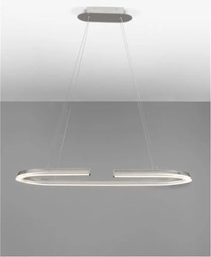Lustra LED suspendata design circular ELMO