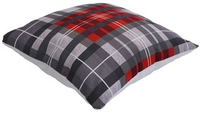 PERNA DECORATIVA ACASA 40X40 CM, CU FERMOAR, RED 1 F1