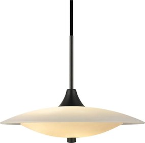Halo Design 991300 - Lustră suspendată pe cablu BARONI 2xG9/18W/230V Ø 40 cm alb/negru