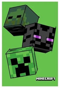 Jerry Fabrics Pătură din fleece pentru copii Minecraft The Mobs, 100 x 150 cm