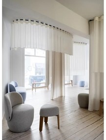 Canapea bej cu tapițerie din stofă bouclé 137,5 cm KUON – Blomus