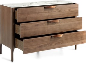 Comoda cu trei sertare, design elegant Glayds AC-CP1806-C