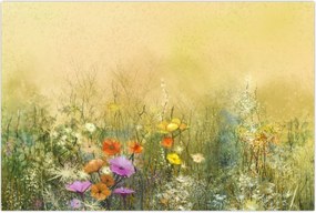 Tablou - Pajiște pictată (90x60 cm)