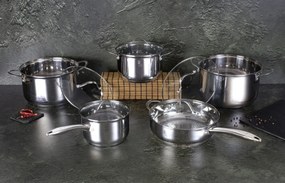 Set oale inox 10 piese Silver Jewellery Berlinger Haus BH 6660