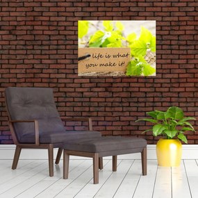 Tablou - Citat (70x50 cm)