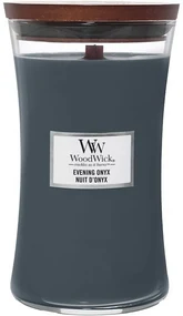 Lumânare parfumată vază mare WoodWick EveningOnyx, 609 g