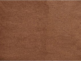 Canapea portocalie cu tapițerie din catifea 276 cm Sierra – Bobochic Paris