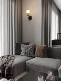 Aplica de perete LED Modern maro