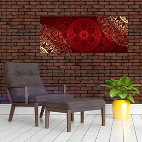 Tablou - Mandale aurii (120x50 cm)