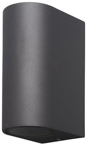 Aplica de perete iluminat exterior ambiental IP54 KANDANCHU gri inchis