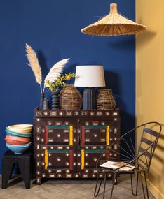 Scaun lounge din metal , "Folia"
