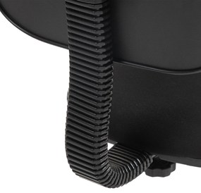 HOMCOM Scaun de Birou Rotativ cu Înălțime Reglabilă din Material Elastic, Negru | Aosom Romania