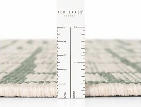Covor pentru exterior și interior verde/crem rotund ø 160 cm Haringey Crouch – Ted Baker