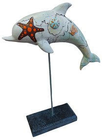 Statueta Delfin Lenny 15x39cm