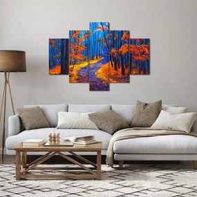 Tablou - Pădurea toamna (150x105 cm)