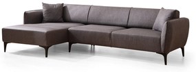 Canapea de colț Belissimo Left - Dark Grey