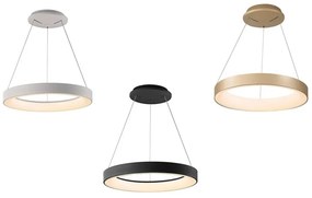 Lustra LED inteligenta design circular NISEKO II White 38cm
