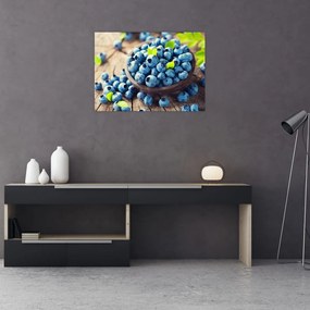 Tablou pe sticlă - Afine (70x50 cm)