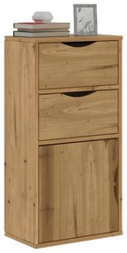 vidaXL Dulap lateral cu sertare „ODDA” 40x24x79 cm lemn masiv de pin