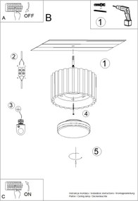 Brilagi - Spot SFERA, 1xGX53/30W/230V, Ø 10 cm, roșu