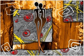 Tablou picturii străveche (90x60 cm)