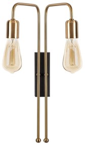 Aplică metalică Opviq lights Pahoma, auriu