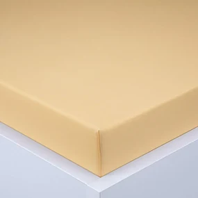Cearşaf cu elastic jersey EXCLUSIVE galben 160 x 200 cm
