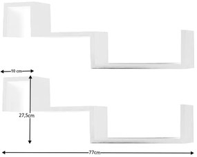 Set 2 polite, alb, FRI NEW