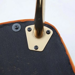 Fotoliu de salon din catifea, Design ergonomic, Negru