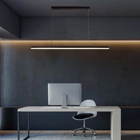 Lustră LED pe cablu LED/23W/230V 4000K 120 cm negru