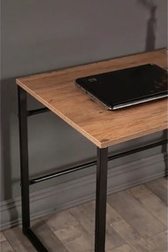 Birou stil industrial Coby Homs, metal/pal, 90x60x70 cm