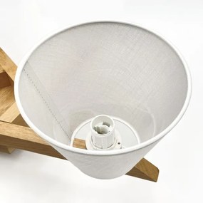 Lustră aplicată Brilagi ANTHONY 5xE14/40W/230V stejar