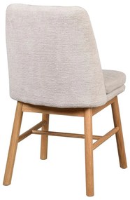 Scaune de dining bej 2 buc. Amesbury – Rowico