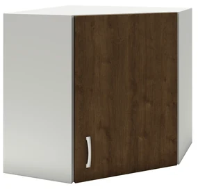 Corp Superior Colt haaus, Stejar Bronz/Alb, 60 x 60 x 60 cm