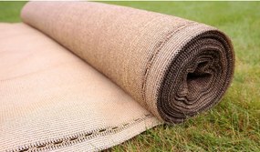 Plasă de umbrire 1,2x50m 95% 200g Bej