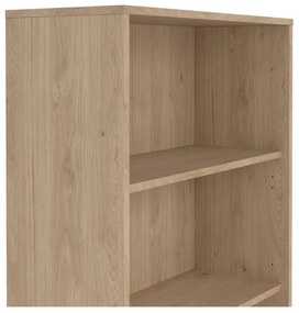 Bibliotecă cu aspect de lemn de stejar 80x124 cm Sign – Tvilum