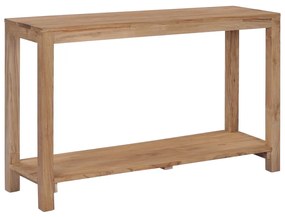 vidaXL Masă consolă, 120 x 35 x 75 cm, lemn masiv de tec